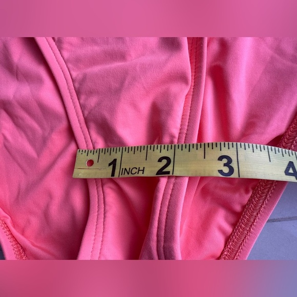 La Blanca One Piece Swimsuit - Size L orange summer pool sun - Picture 6 of 16